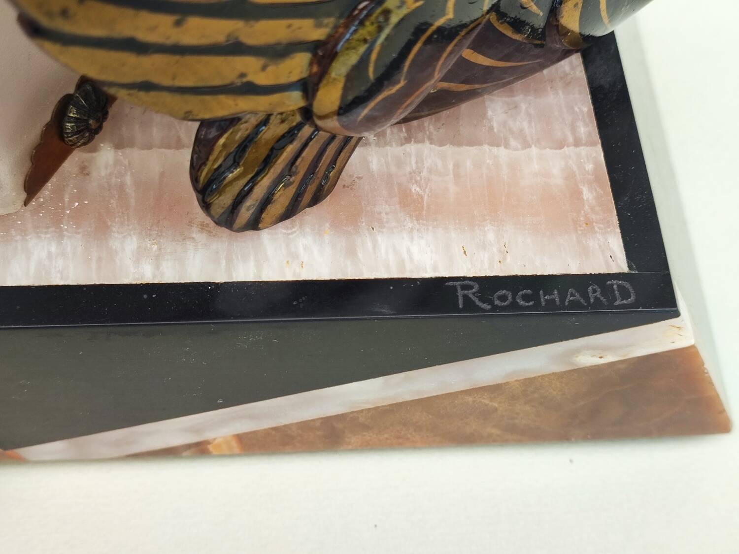 Art déco lamp by Rochard