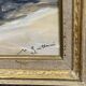 Guillermin M.: oil on panel rural landscape