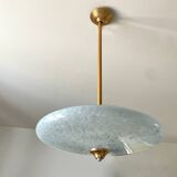 Blue Clichy glass pendant light