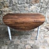 Table ronde avec rabats