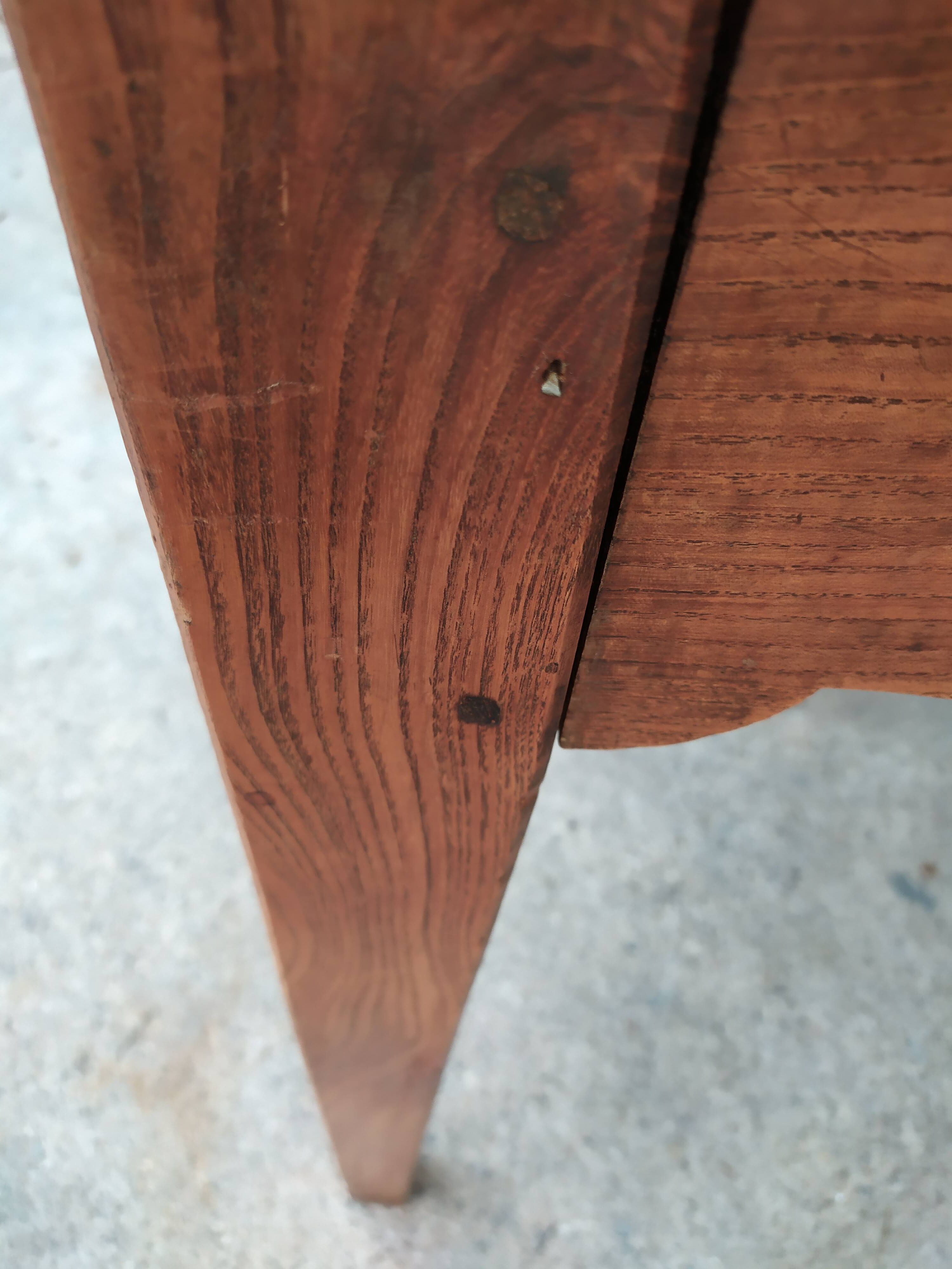 Table de ferme en chêne