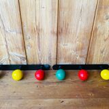 2 portemanteau mural vintage années 60