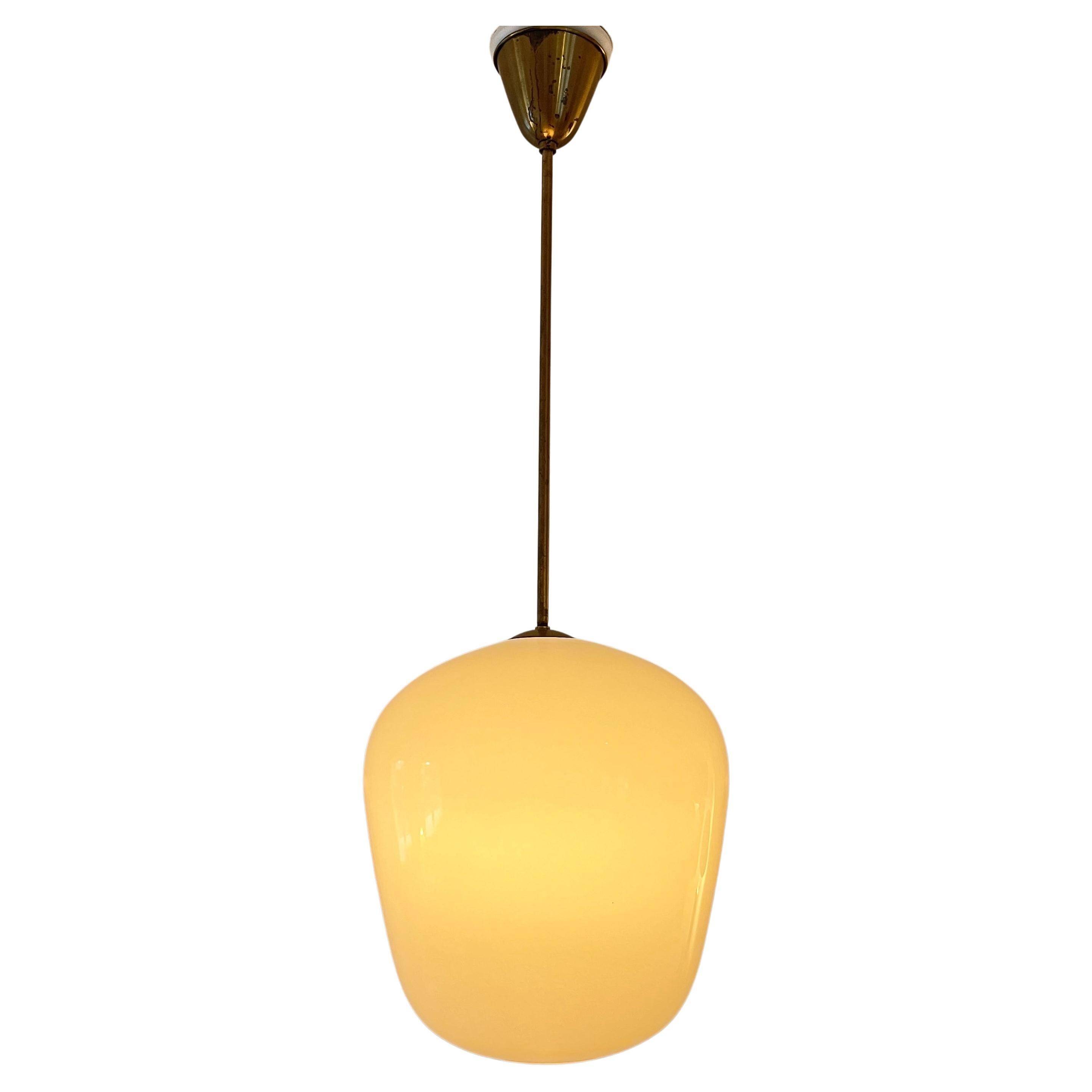 Modern Swedish pendant attributed to Carl-Axel Acking, produced by AB Chr Bergh.