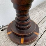 Art Deco wooden lamp