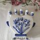Tulip vase, Delftware