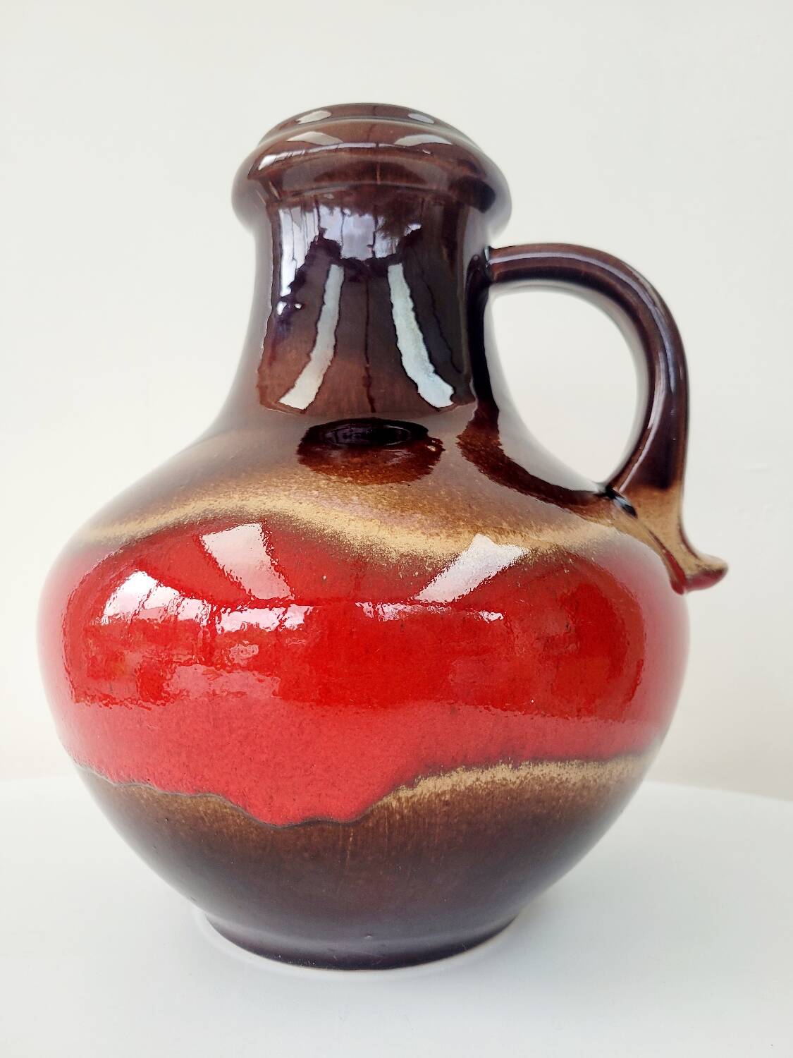 Vase WG 423-23 Scheurich 1960s