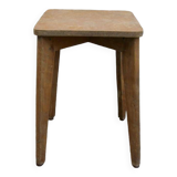 Vintage stool with compass feet