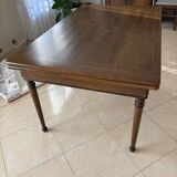 extendable table made of solid wood