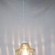 Venini Vintage Murano Glass Amber Pendant Light