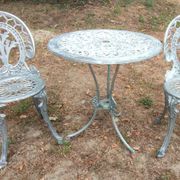 Vintage English style aluminum garden furniture