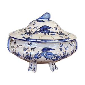 Soupière en faience - moustier