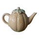 Théière cafetière pichet melon en barbotine
