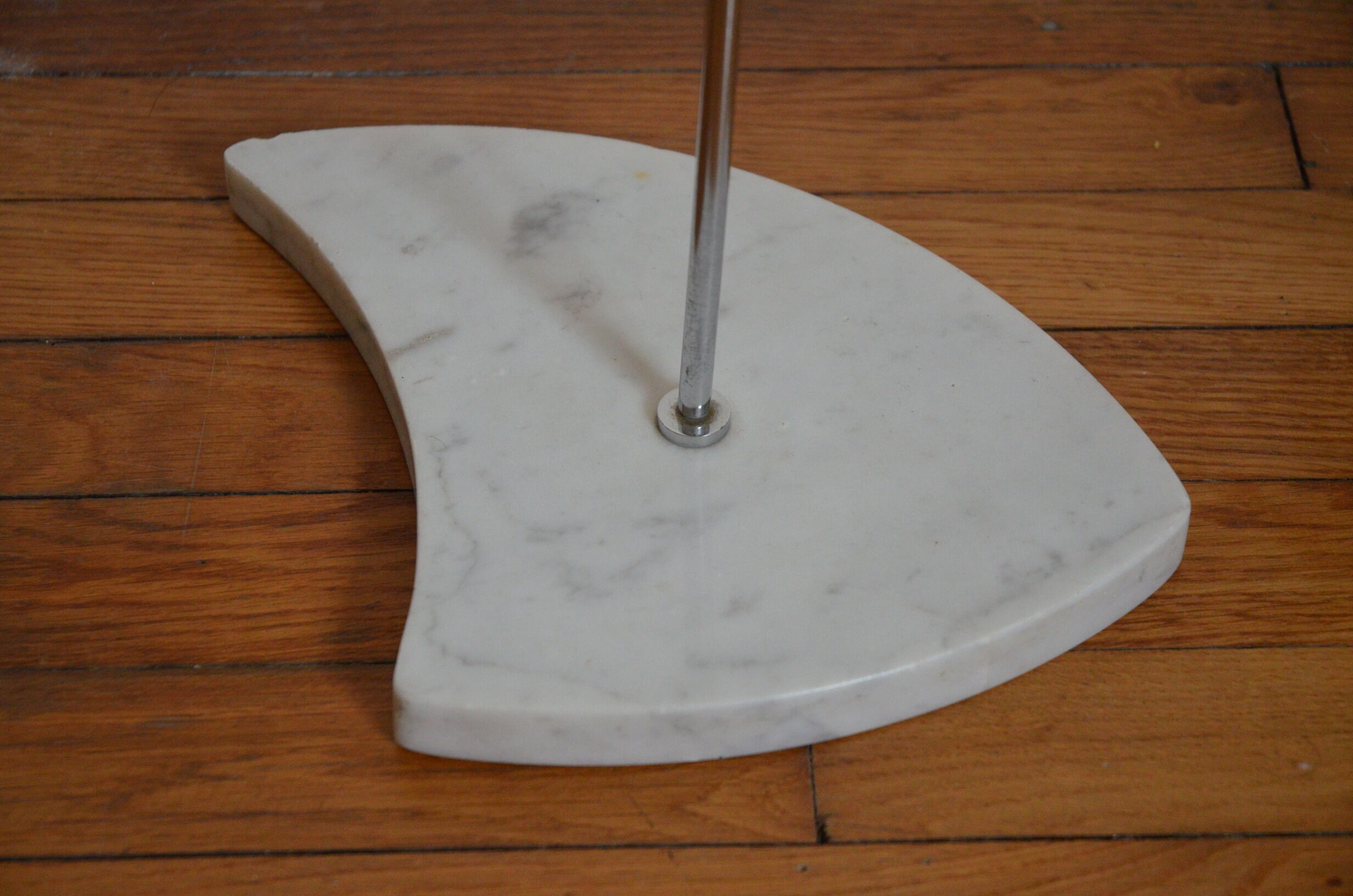 Alain Richard marble floor lamp