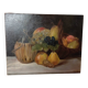 Nature morte fruits signé fin 19eme
