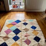 Berber handmade rug Beni Ouarain 100% wool