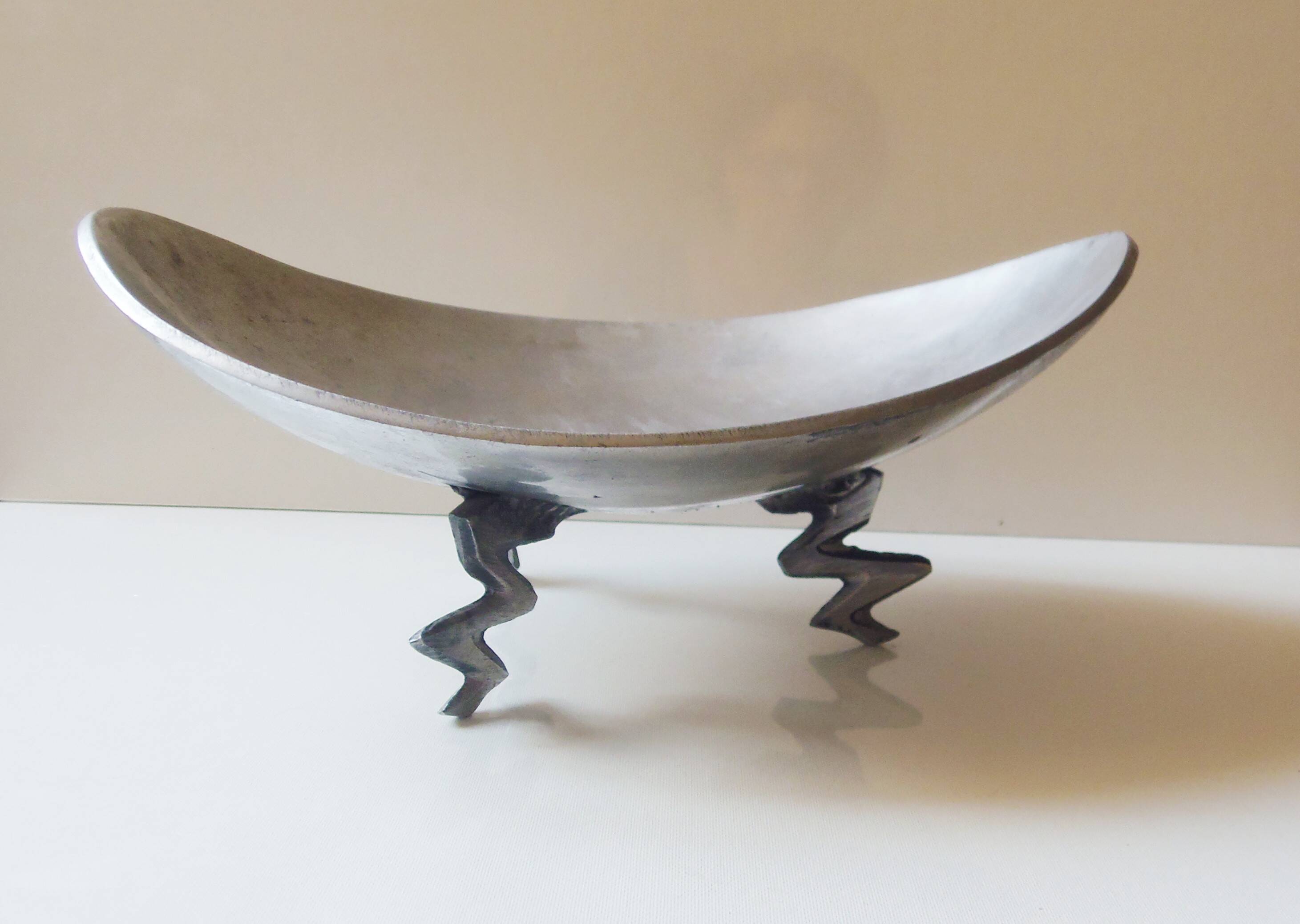 Vintage Aluminium Ashtray Bowl