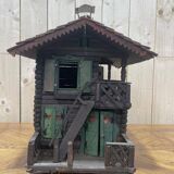 Maquette de chalet en bois