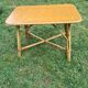 Rattan coffee table