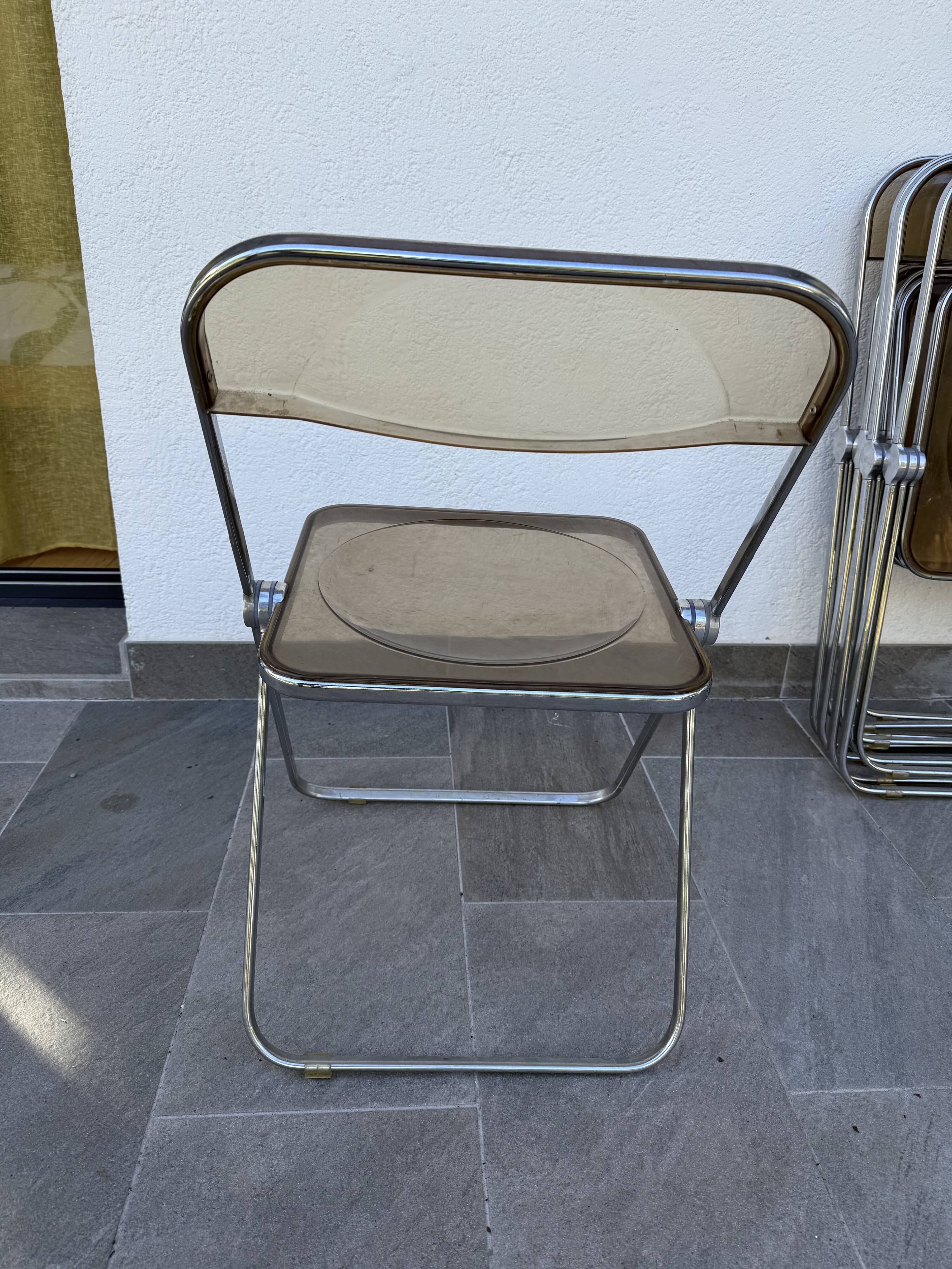 Plia Chair Giancarlo Piretti for Roche Bobois