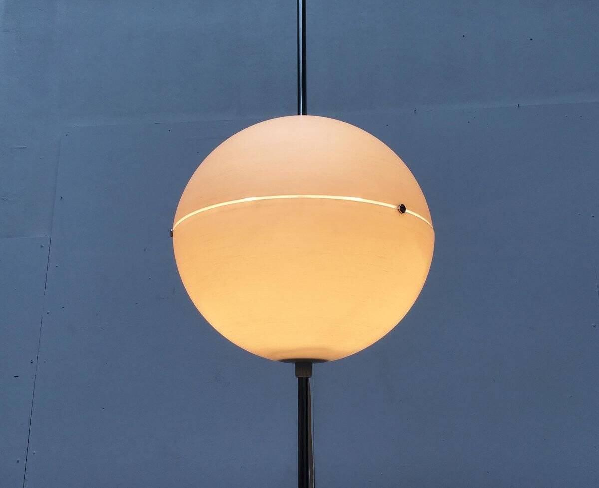 Globe floor lamp mid-century space age