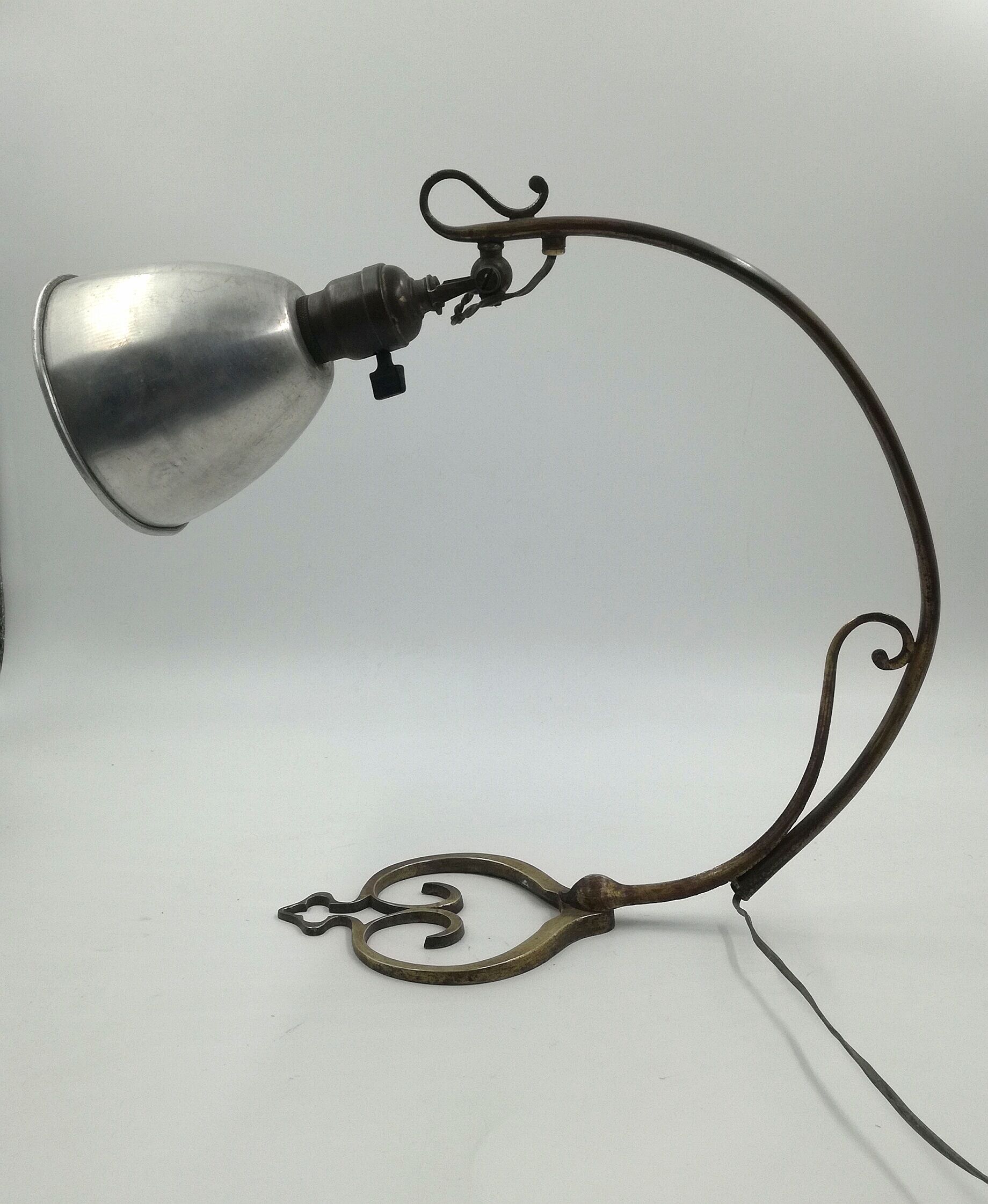 Art deco lamp in brass and bronze 20/30s