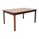 Rosewood and Leather Coffee Table by Hans Olsen