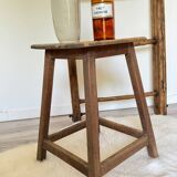 Old wooden painter's stool