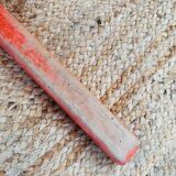 Set of 4 red chairs