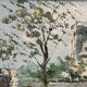 Painting L.Basset Notre Dame and the quays