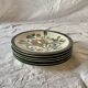 Lot de 6 assiettes plates  Boch La Louvière - série Argenteuil