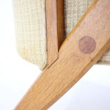 1950s Chresten Findahl Brodersen Armchair in Oak, Denmark
