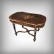 Middle table in rosewood veneer, Napoléon III period – 2nd half of the 19th century.