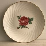 12dessert plates Gien, 1960s