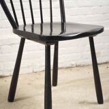 6x 'Windsor' dining chairs by Jørgen Anker Heegaard, Fritz Hansen, 1940