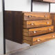 PS System rosewood wall unit by Randers Mobelfabrik, 1960's