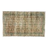 Anatolian handmade vintage rug 204 cm x 125 cm