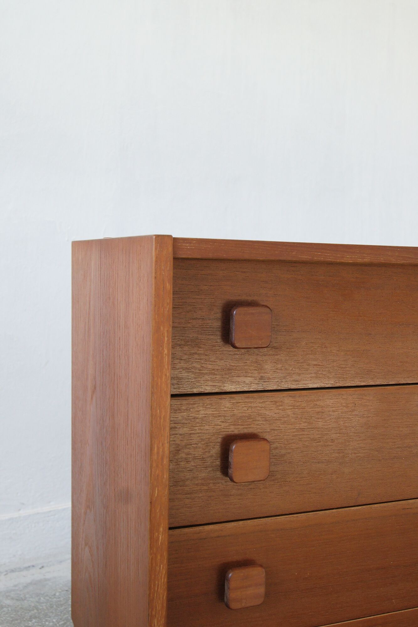 Danish teak chest of drawers from Domino Møbler, 1960s