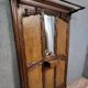 Large coat rack in Louis XV style, made of walnut and elm burl.