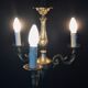 Bronze chandelier 3 lights