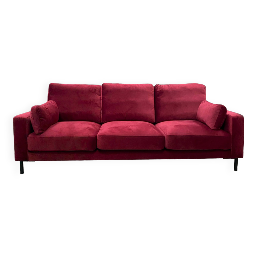 3 seater sofa red deals