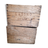 Casino wooden crates