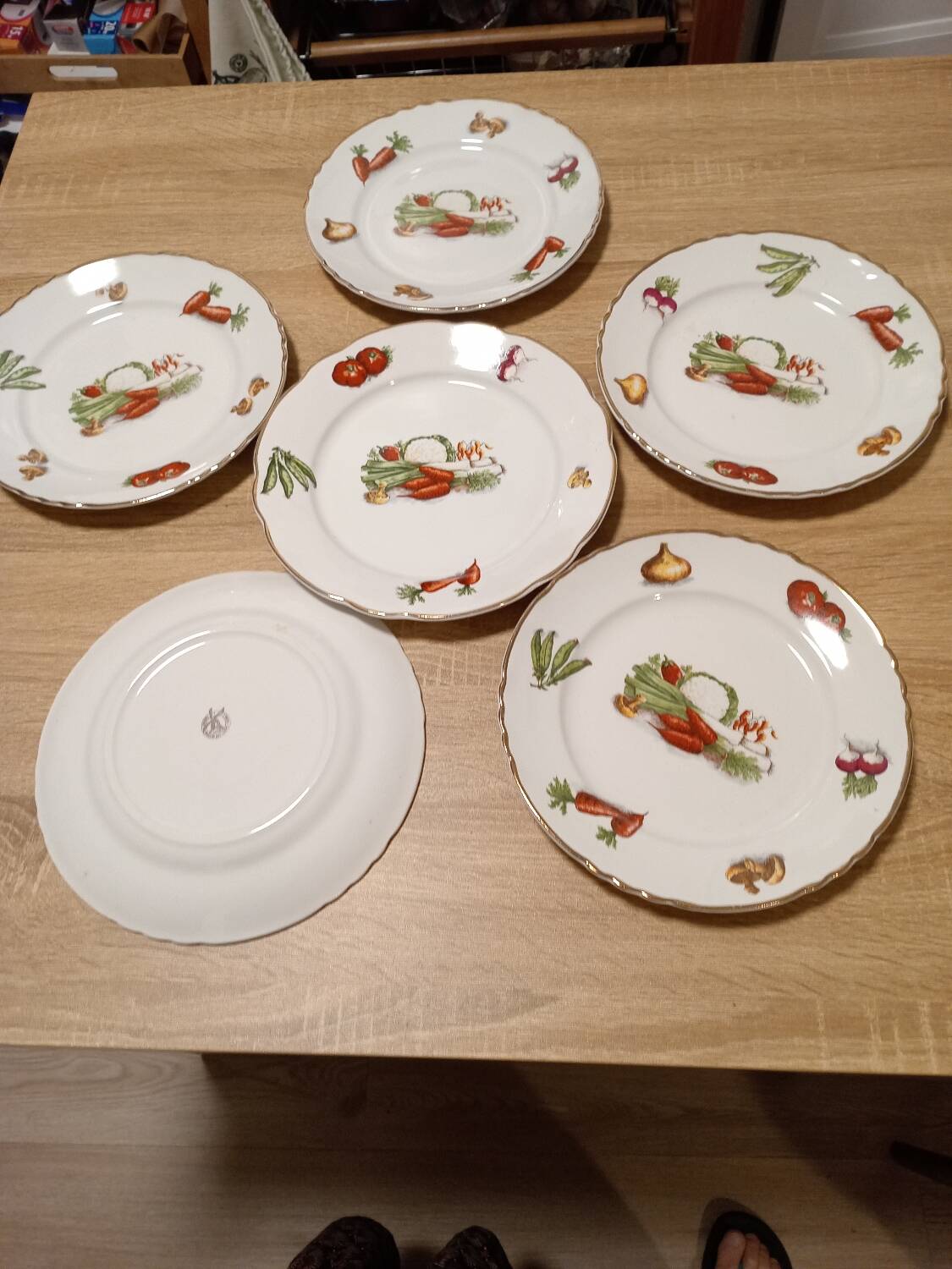 Assiettes Moulin des loups primeur