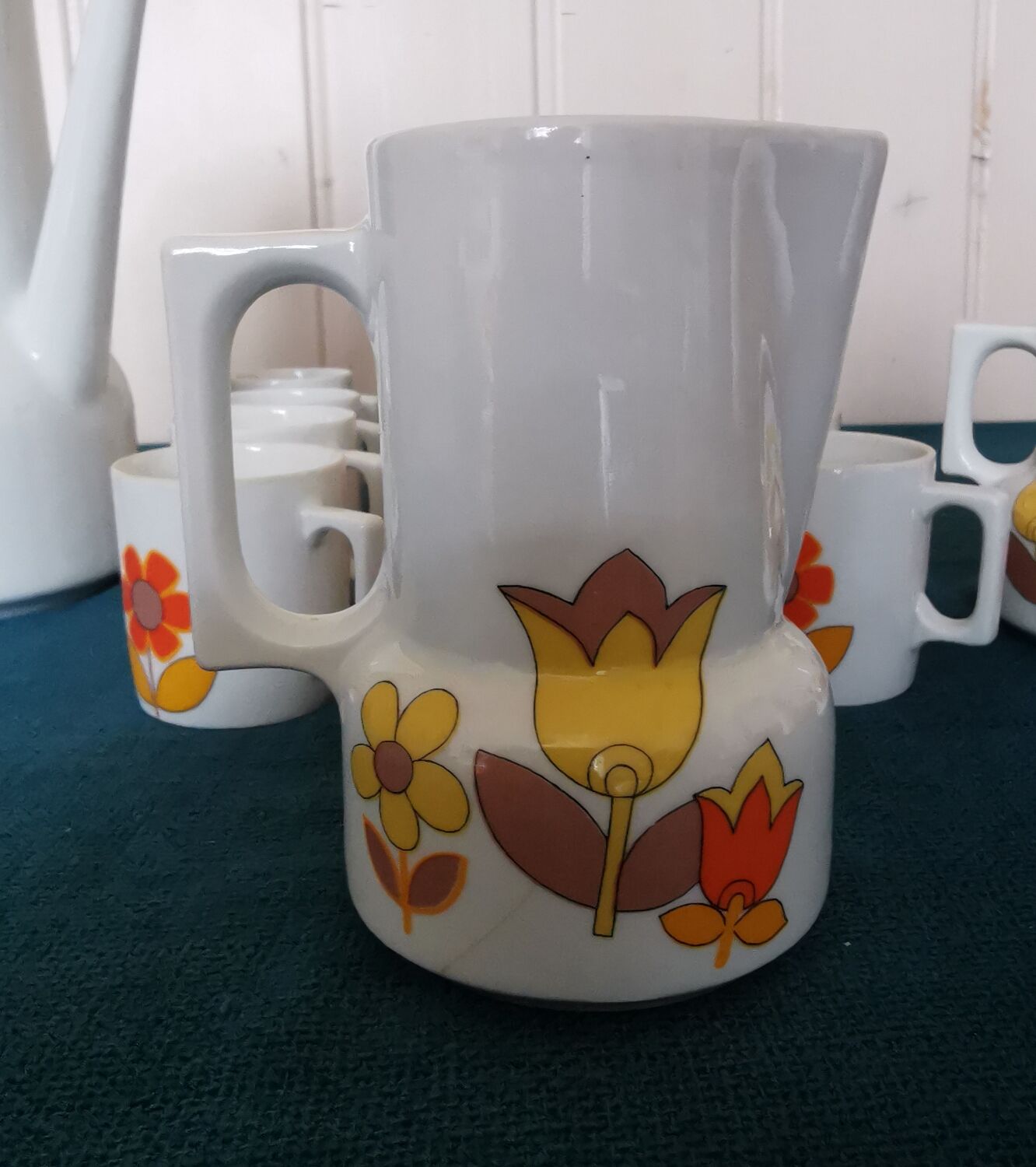 L. Lorioux coffee set 10 cups