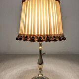 Vintage brass bedside lamp