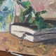 Lilac painting signed
