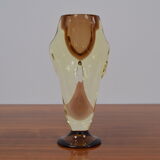 Mid-century Art Glass Vase,Chribska,1960's.