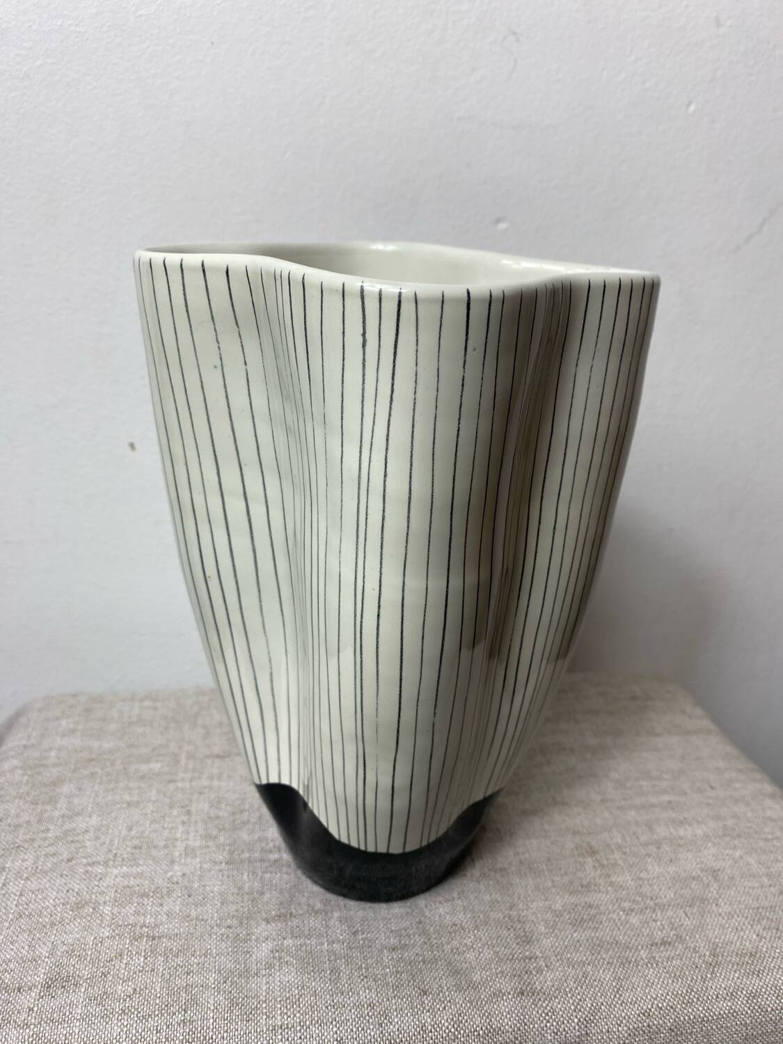 Vintage ceramic vase from Italy