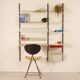 Pilastro Wall System by Tjerk Reijenga with Desk and Magazine Holder, 1960s