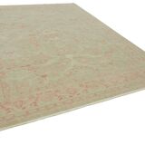 Turkish Handcrafted Loom Oushak Rug 289 cm x 381 cm