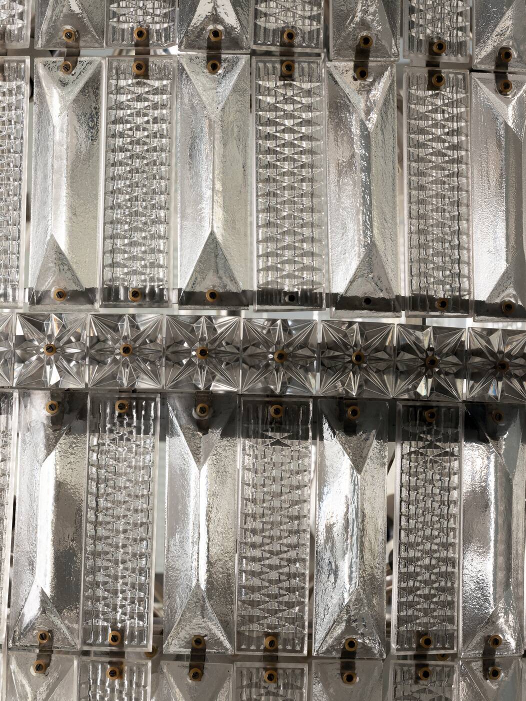 Tiered Crystal Chandelier, 1960s, Czechoslovakia